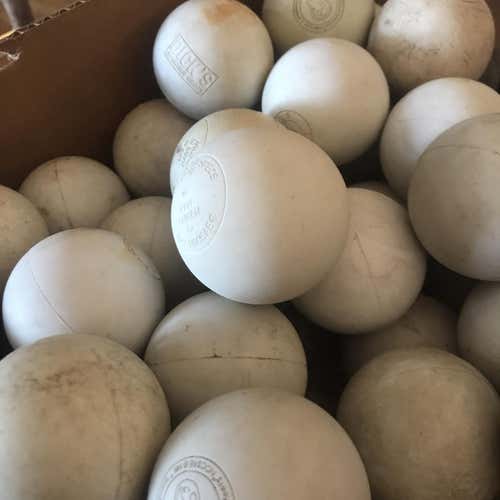 Assorted Used 25 Pack (2 Dozen Plus 1) Lacrosse Ball