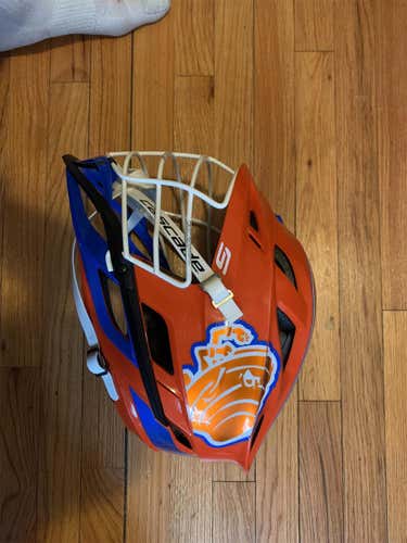 Orange Adult Player's Cascade S Helmet