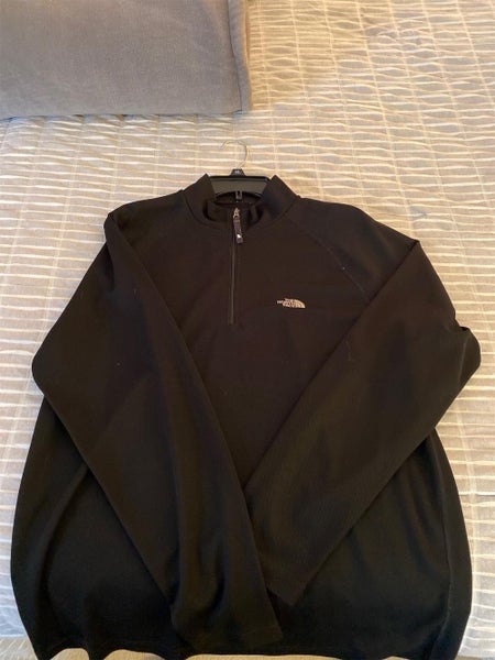 Black Adult Large The North Face 1/4 Zip