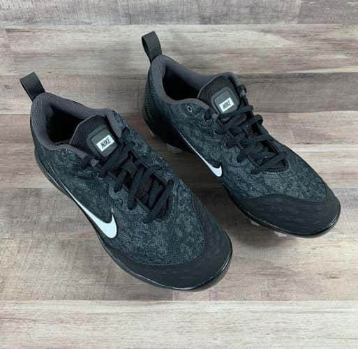 new womens  8 nike hyperdiamond 2 pro mcs molded softball cleats 856493-015