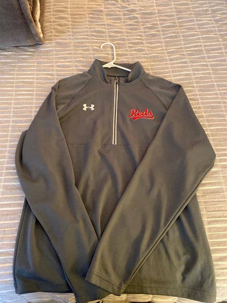 Cincinnati Reds Gray Adult Large Under Armour Sweatshirt