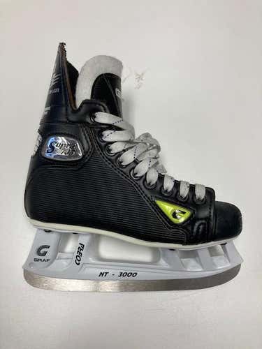 New Junior Graf Supra 705 Hockey Skates Regular Width Size 1