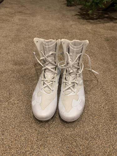 White  Size Men's 10.5 (W 11.5) High Top