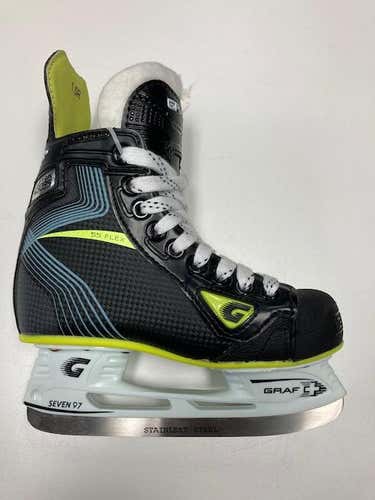 New Junior Graf Supra G3035 Hockey Skates Regular Width Size 1.5