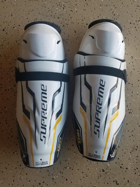 Used Senior Bauer Supreme 150 Shin Pads