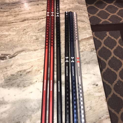 BN Under Armour Scandium 3 Goalie 3 Attack/Midfield Shafts