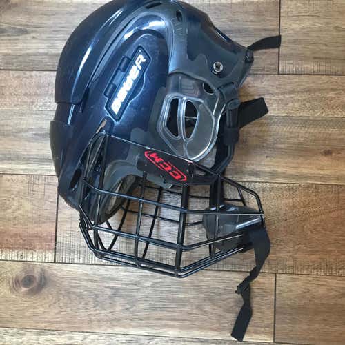 Blue Used Small Bauer 9900  Helmet
