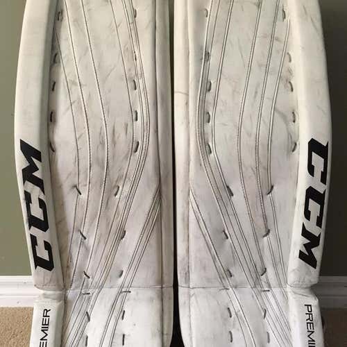 Used 33" CCM Premier ll Goalie Leg Pads