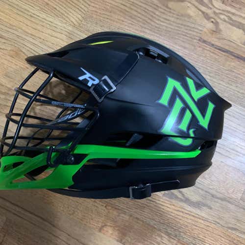 Game Worn Signed NY Lizards R