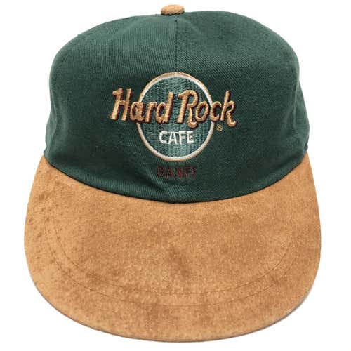 Vintage Banff Canada Hard Rock Strapback Hat