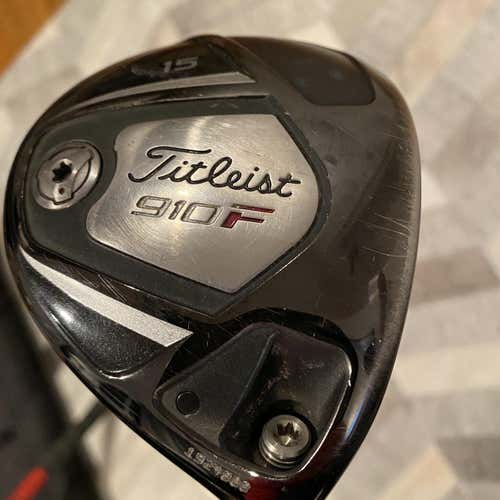 Titleist 910 F 3 Wood 15* / RH /  75g Diamana Kai'li Graphite Stiff Flex Shaft