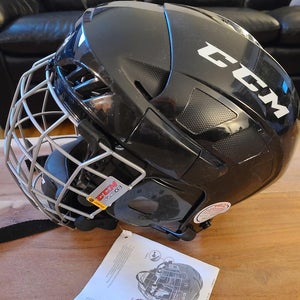 Black New XS CCM FL40 Helmet