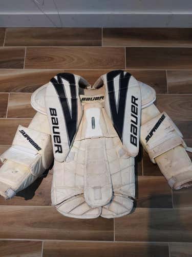 Senior Used XL Bauer Goalie Chest Protector Pro Stock