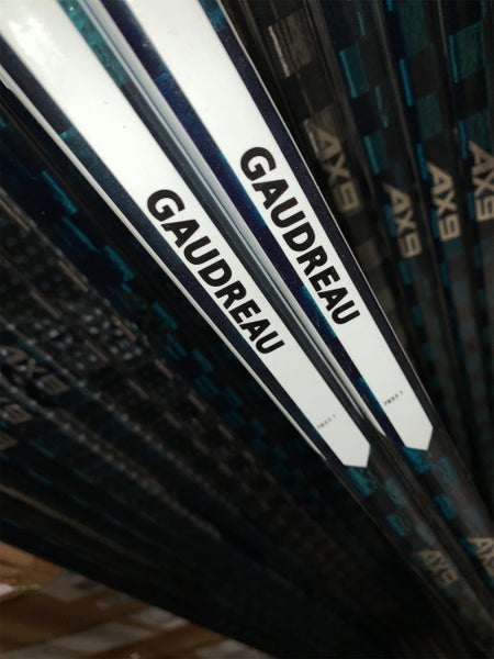 New 2 Pack Johnny Gaudreau Calgary Flames AX9 70 Flex Custom Curve Pro Stock Hockey Stick