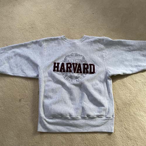 Large Champion Harvard Crew neck