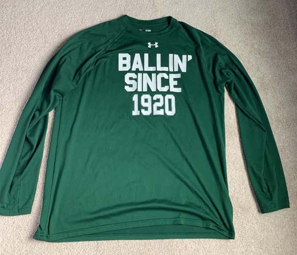 Green Adult XL Under Armour Shirt
