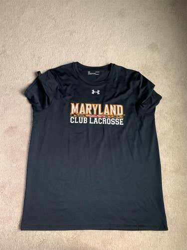 Black Adult Large Under Armour Shirt