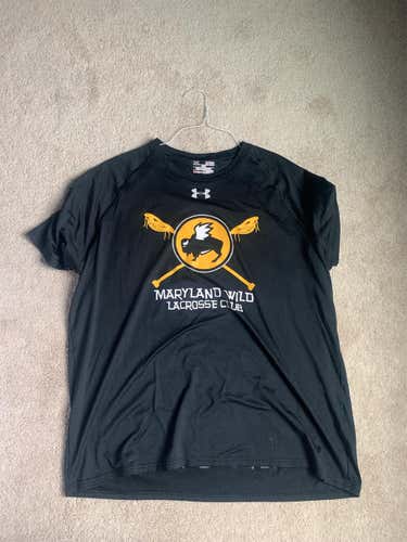 Black Adult XL Under Armour Shirt
