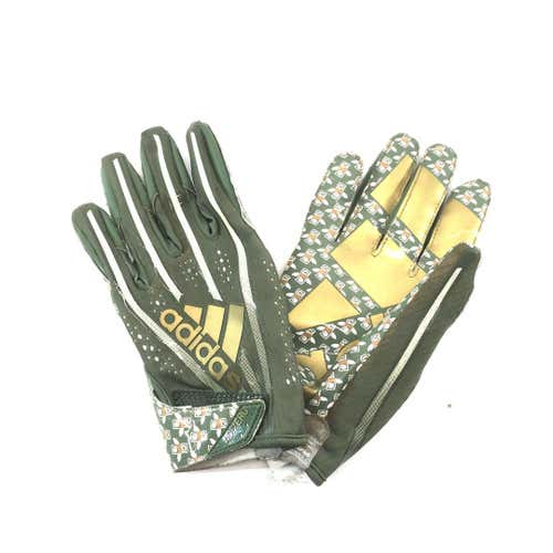 Used Adidas Money Gloves Lg Receiver Football Gloves