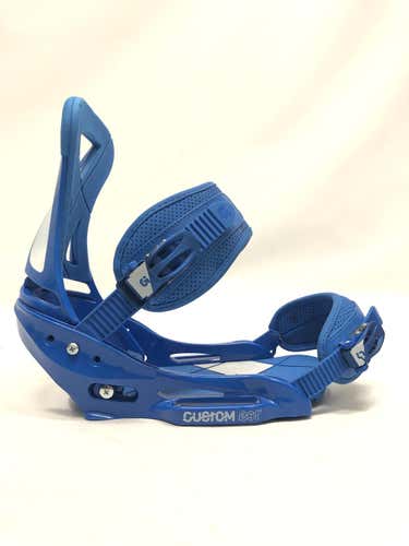 LIKE NEW Medium Burton Custom Est Snowboard Bindings