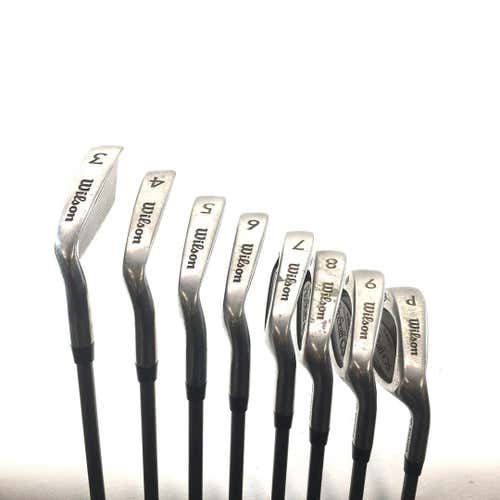 Used Wilson Pro Staff Os 3i-pw Graphite Regular Golf Iron Or Hybrid Sets
