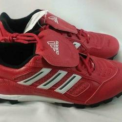 New Adidas Triple Star K Red Baseball Softball Shoes Cleats Size 4.5 Youth