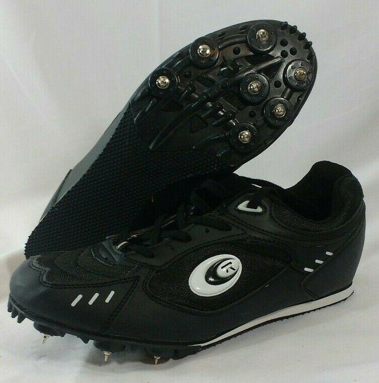 Rival Sprint Black Size 5 Track & Field Shoes Cleats Cross Country Spikes Sprint