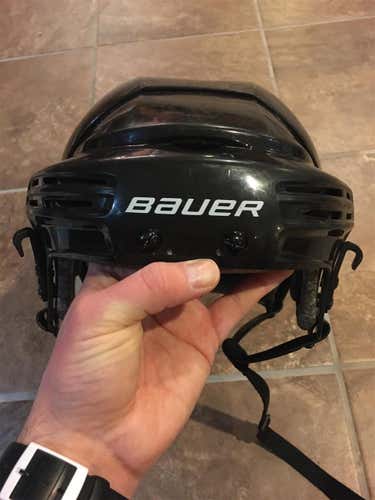 Black Used Large Bauer 7500 Helmet
