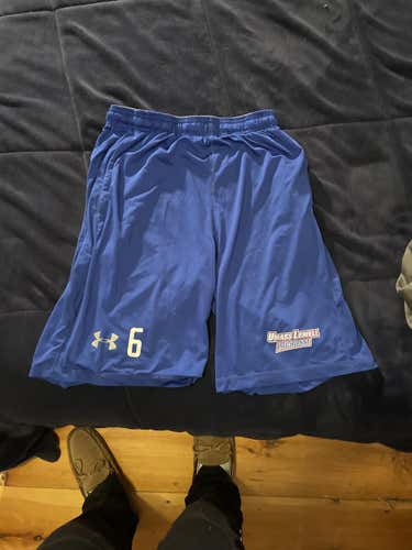 Umass Lowell lacrosse team shorts