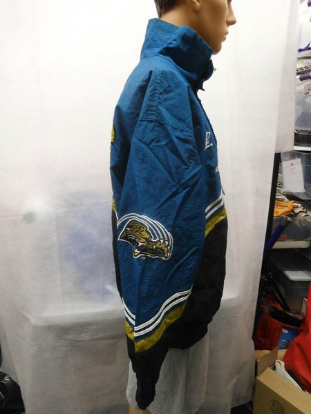 Men's Vintage NFL Pro Line Detroit Lions Jacket Shark 