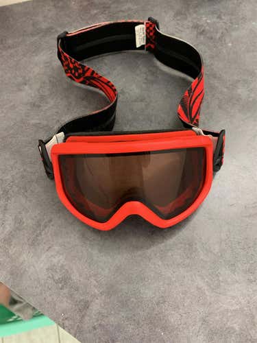 Red Unisex Smith I/O Small Ski Goggles
