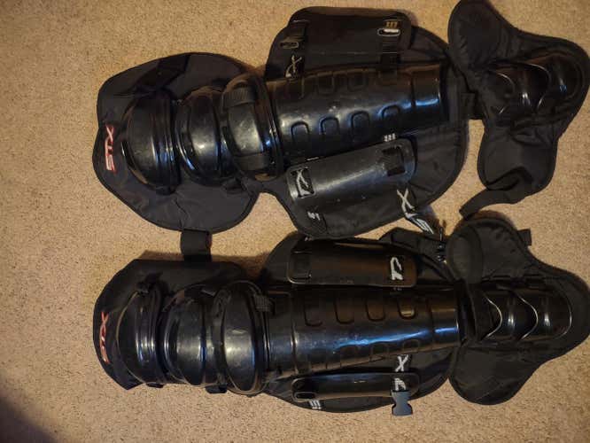 New Adult One Size Fits All STX Box Shin Guards