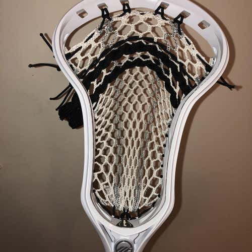 White New Attack & Midfield Strung Optik 2.0 Head