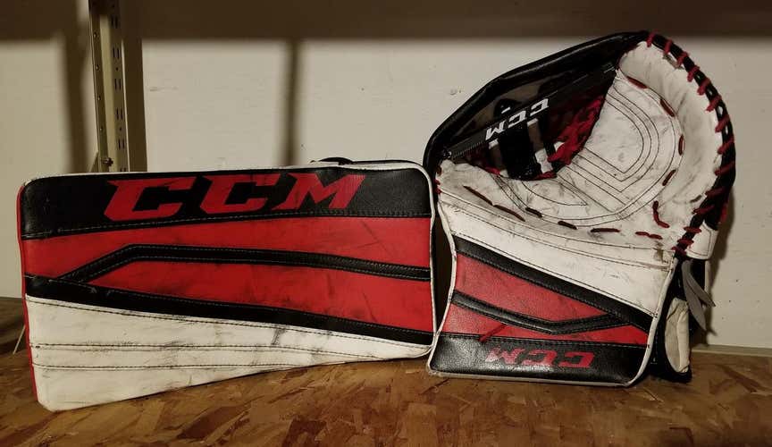 CCM Regular Extreme Flex II Pro Glove and Blocker