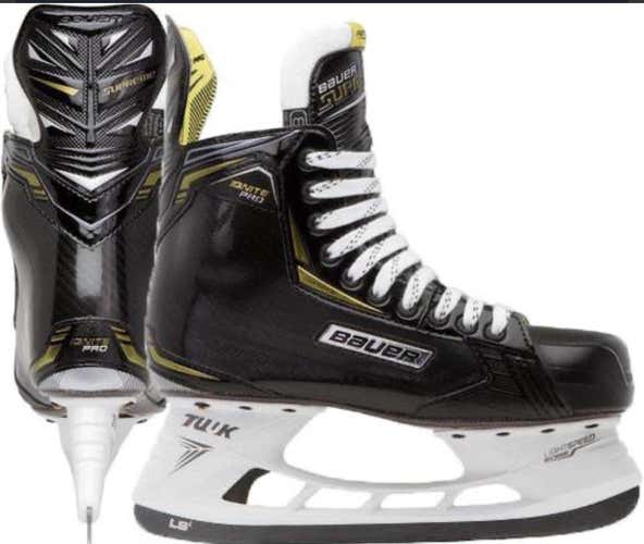 Bauer Supreme Ignite Pro Regular Width Size 1.5 Junior Hockey Skates
