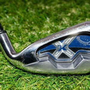 Callaway 	X18 	6 Iron 	Right Handed 	38.5"	Graphite 	Stiff	New Grip