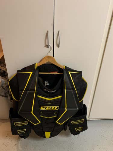 Senior Small CCM Premier R1.9 Goalie Chest and Arm Protector  Goalie Chest Protector