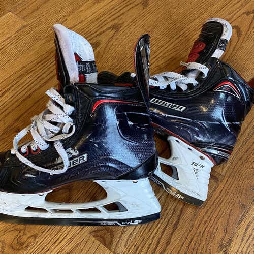 Junior Bauer Vapor 1X Regular Width Size 5 Hockey Skates