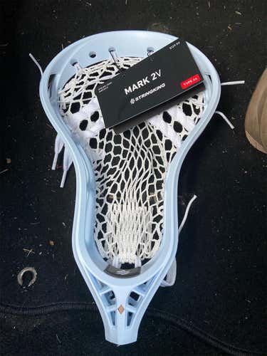White New Attack & Midfield Strung Mark 2V Head