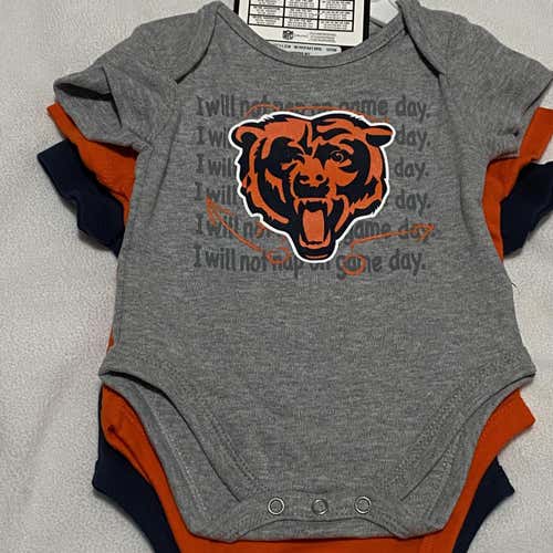 Chicago Bears Infant Creeper Set