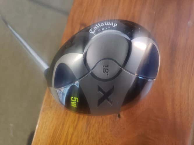 Callaway 5 Fairway Wood RH USED UNIFLEX  STEEL SHAFT  18 DEG