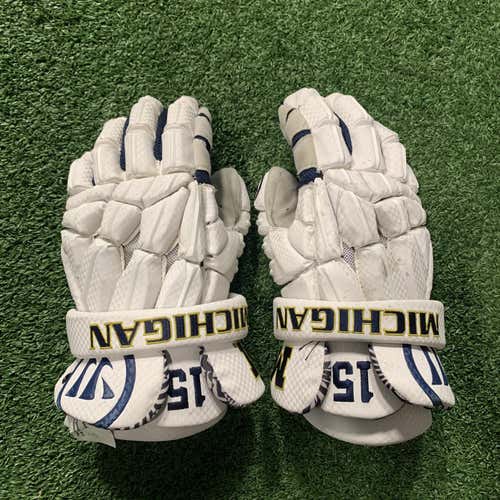 Michigan Warrior Regulator 13" Lacrosse Gloves