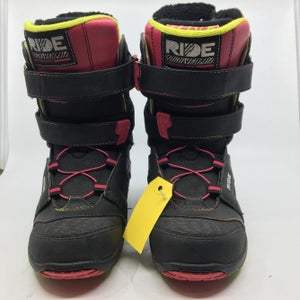 Used Women's Size 7.0 Ride Snowboard Boots