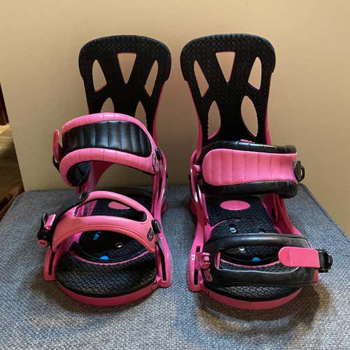 Men's Large Burton Cartel All Mountain Snowboard Bindings