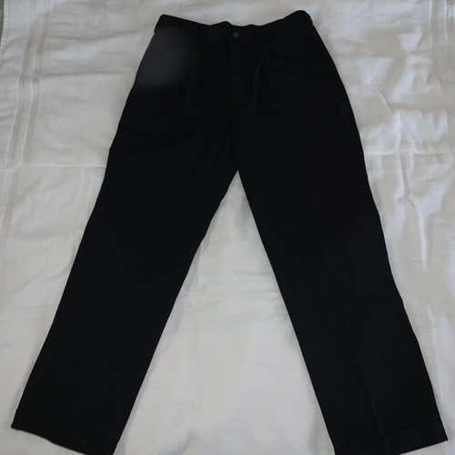 Men’s Nike Golf Fit Dry Pleated-Cuffed Black Pants Used 36x32
