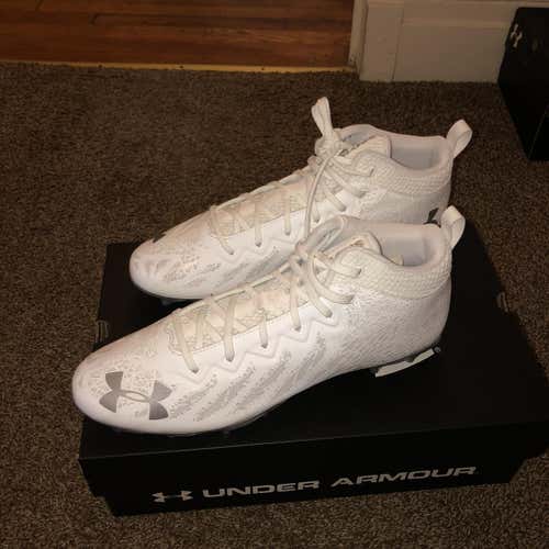 New UA Men's Size 12 Spotlight Select Mid MC Cleats