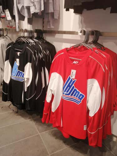 @Justicebrooks 4 Jerseys Red & Black Men's Used Adult Size 56 Reebok Jersey Pro Stock