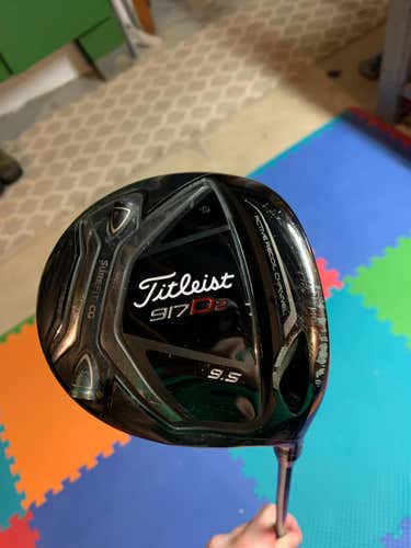 Used Men's Titleist Right Handed 917D2 Driver Extra Stiff Flex 9.5 Loft