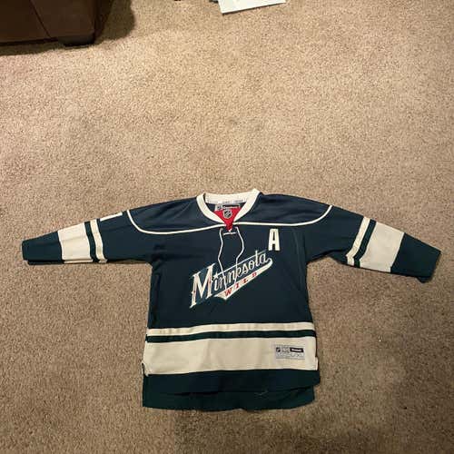 Green Youth Large Reebok Jersey