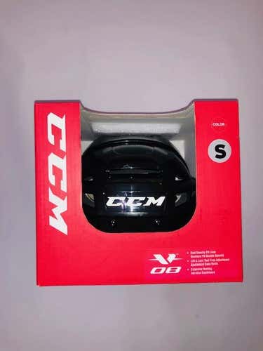 CCM V08 NHL Pro Stock Hockey Helmet-Small-New in Box-Black